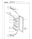 Схема №13 IK541023 с изображением Дверь морозильной камеры для холодильной камеры Bosch 00294058