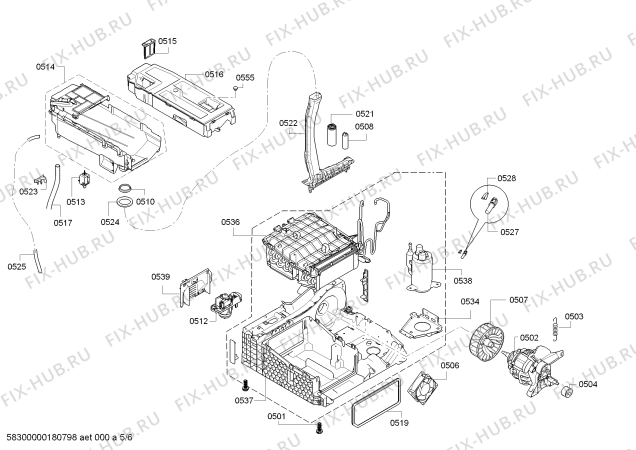 Схема №6 WT47W560FG iQ700 selfCleaning condenser с изображением Кабель для сушильной машины Bosch 00629532