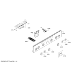 Схема №5 HR74W633Y с изображением Фронтальное стекло для плиты (духовки) Siemens 00710581