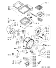 Схема №1 WATS 5330/1 с изображением Микропереключатель для стиралки Whirlpool 481228219524