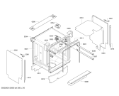 Схема №6 SMU58M02SK с изображением Передняя панель для посудомойки Bosch 00670764