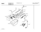 Схема №8 KS58U20NE с изображением Плата для холодильной камеры Bosch 00181366