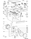 Схема №1 FL 510 с изображением Рукоятка для стиралки Whirlpool 481949878219