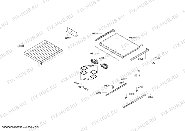 Схема №3 T18IW800SP с изображением Вентиляционная решетка для холодильной камеры Bosch 00667053