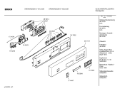 Схема №6 SRS46A02GB Exxcel auto option с изображением Передняя панель для посудомойки Bosch 00367157