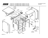 Схема №6 SE2NCA2 026/115-91 с изображением Передняя панель для посудомойки Bosch 00356818