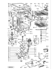 Схема №2 ADP 967/1 WH с изображением Панель для электропосудомоечной машины Whirlpool 481245379778