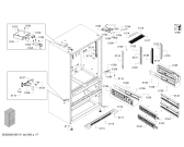 Схема №6 B21CT80SNS с изображением Держатель для электропосудомоечной машины Bosch 11016396