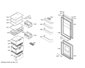 Схема №3 KGN39V10 с изображением Выдвижной ящик для холодильника Bosch 00660569