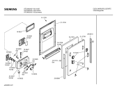 Схема №5 SF53601 с изображением Передняя панель для посудомойки Siemens 00357262