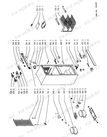 Схема №2 GKMG 1334/0 WS с изображением Испаритель для холодильной камеры Whirlpool 481948028128