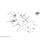 Схема №6 HB230511S с изображением Панель управления для духового шкафа Siemens 00662628
