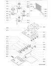 Схема №1 AKM 251/WH с изображением Покрытие для плиты (духовки) Whirlpool 481931018558