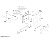 Схема №3 FN122P14SC COCINA COLDEX PREZIOSA  STEEL NG 220V с изображением Дверь для плиты (духовки) Bosch 00668870