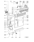 Схема №1 GSI 4765 TW-WS с изображением Панель для электропосудомоечной машины Whirlpool 481245379721