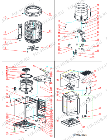 Схема №1 WTL 1600 FR SL с изображением Другое для стиральной машины Whirlpool 482000098756