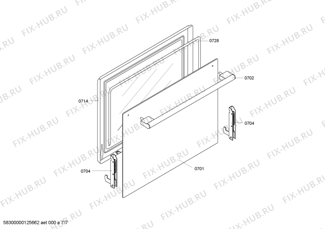 Схема №6 4CGX340N с изображением Решетка для духового шкафа Bosch 00183201