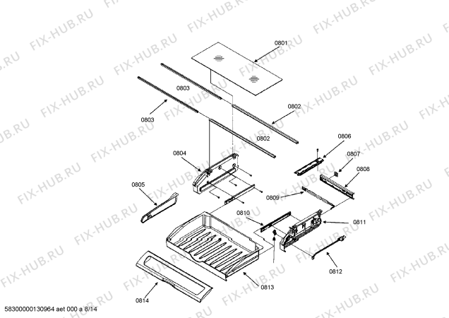 Схема №11 RY495300 с изображением Уплотнитель для холодильника Bosch 00663157