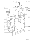 Схема №2 GSIK 6415/1 IN с изображением Панель для электропосудомоечной машины Whirlpool 480140101937