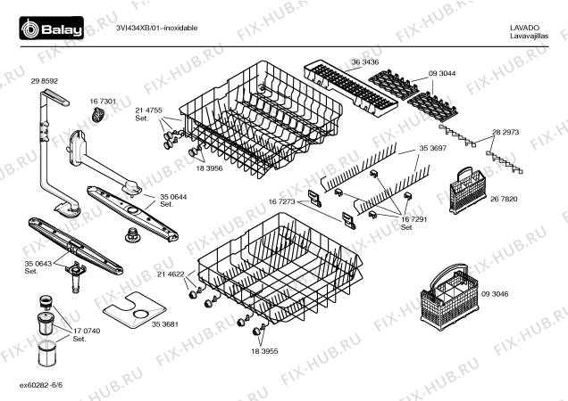 Схема №3 DIS6405 с изображением Ручка выбора программ для посудомойки Bosch 00188689