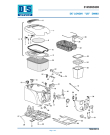 Схема №1 D986U с изображением Емкость (контейнер) для электрофритюрницы DELONGHI 7325126100