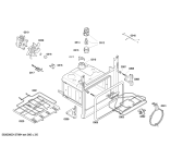 Схема №4 3HB509X с изображением Модуль управления, запрограммированный для плиты (духовки) Bosch 00700169