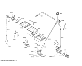 Схема №4 WS12F26AOE с изображением Корпус для стиральной машины Bosch 00241539