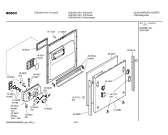 Схема №6 SGI33A12 с изображением Передняя панель для посудомойки Bosch 00436347