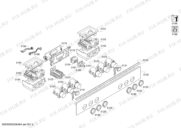 Взрыв-схема плиты (духовки) Siemens HE313A0S0 - Схема узла 02