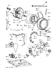 Схема №2 AWM 1011 с изображением Обшивка для стиралки Whirlpool 481010464503