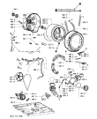 Схема №2 AWM 1113 с изображением Рамка для стиральной машины Whirlpool 481010397357