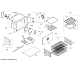 Схема №5 C301UW с изображением Панель для духового шкафа Bosch 00368432