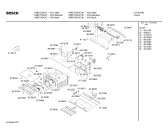 Схема №8 HBN756AUC с изображением Рамка для холодильной камеры Bosch 00239409