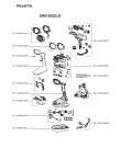Схема №1 DR8120Q1/J5 с изображением Тэн для утюга (парогенератора) Rowenta FS-9100026967