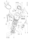 Схема №3 AWG 989 HK с изображением Вноска для стиральной машины Whirlpool 481246079003