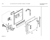 Схема №5 SHIATH3 VA311K5U с изображением Передняя панель для посудомойки Bosch 00356866