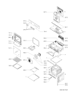 Схема №1 AKL 431/AV/01 с изображением Панель для плиты (духовки) Whirlpool 481245248378