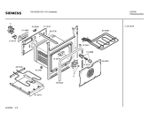 Схема №4 HB13350EU с изображением Внешняя дверь для духового шкафа Siemens 00213569