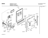 Схема №6 SRU4665 Silence comfort с изображением Панель для посудомоечной машины Bosch 00357065