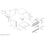 Схема №4 BS474610 с изображением Контейнер для электропечи Bosch 00748482