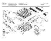 Схема №5 SE28A230II white edition с изображением Передняя панель для посудомоечной машины Siemens 00366366