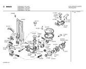 Схема №6 SGS4002II с изображением Передняя панель для электропосудомоечной машины Bosch 00351196