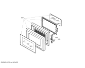 Схема №3 HMT743CGB с изображением Крышка для микроволновой печи Bosch 00183738
