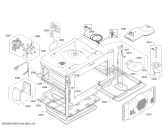 Схема №6 HBCKBB21 с изображением Панель управления для плиты (духовки) Bosch 00748937