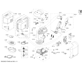 Схема №1 TAS1204CH TASSIMO с изображением Модуль управления для кофеварки (кофемашины) Bosch 00752449