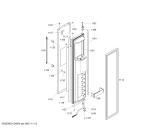 Схема №13 KBUDT4250A 42" SXS REFRIG (SS) DESIGNER HDL с изображением Пенопласт для посудомойки Bosch 00471835