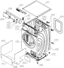 Схема №5 NA-149XR1 (570969, PS15/P9140) с изображением Декоративная панель для стиральной машины Gorenje 571076