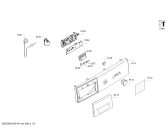 Схема №5 WM06B060HK IQ100 с изображением Панель управления для стиральной машины Siemens 00744594