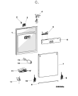 Схема №3 WIO 3T123 PEF UK с изображением Микромодуль для посудомоечной машины Whirlpool 488000480700