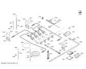 Схема №1 3EFX395B 3G+1W FLAME BA60OVEN с изображением Газовый кран для плиты (духовки) Bosch 00628363